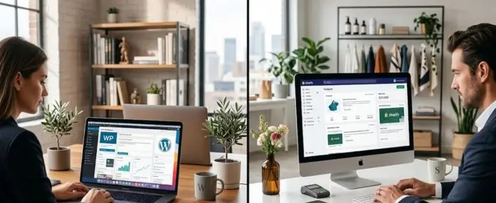 WordPress vs Shopify for business